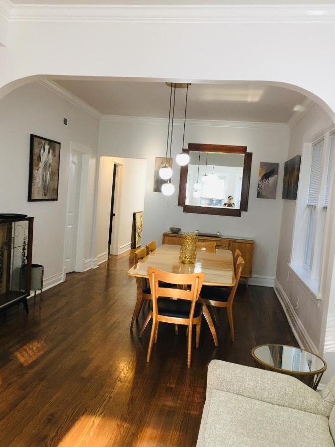 Logan Square Modern Apartment Чикаго Экстерьер фото
